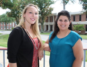 Liz Richter and Brigette Dawson