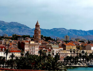 Diocletian’s Palace and The Port of Split.