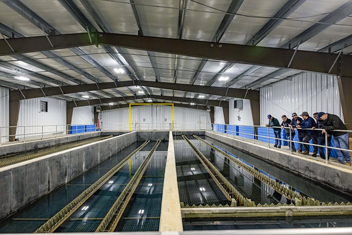 A34 clarifiers restoring water and recovering critical minerals.